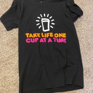 thrifted dunkin tee